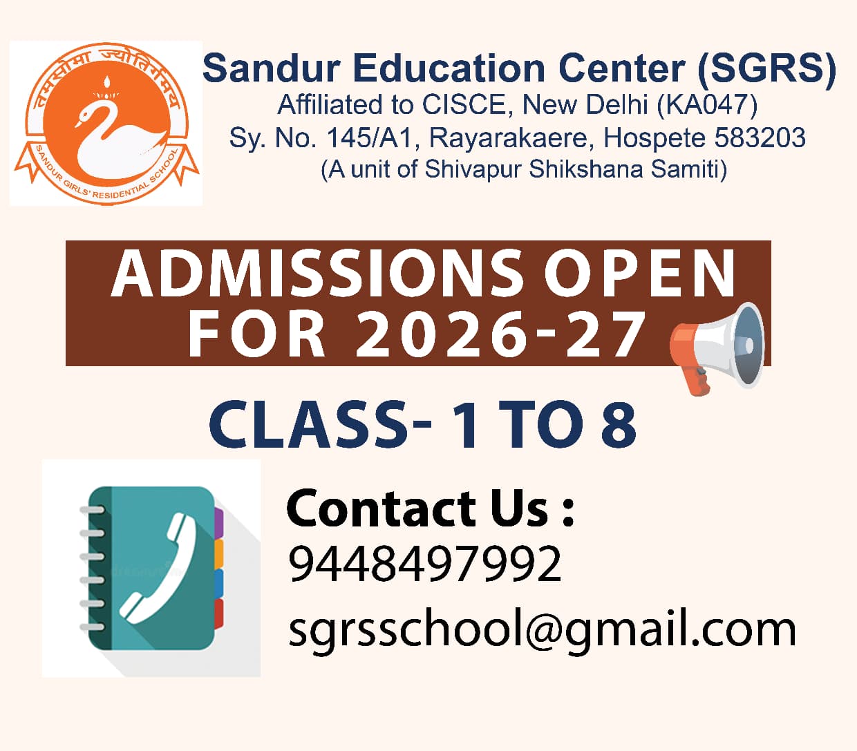 Admission Open